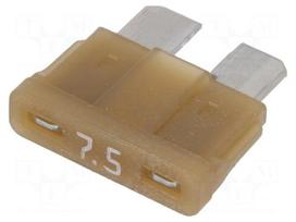Fuse: fuse | 7.5A | 12VDC | automotive | 19mm | SMART GLOW