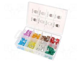 Kit contents: fuses | fuse | 11,9mm | 32V | No.of val: 8 | 96pcs.