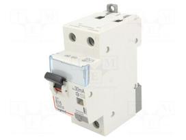 RCBO breaker | Inom: 16A | Ires: 30mA | Max surge current: 250A | 400V
