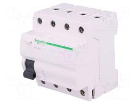 RCD breaker | Inom: 40A | Ires: 300mA | Poles: 4 | 400V | Mounting: DIN