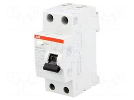 RCD breaker | Inom: 25A | Ires: 30mA | Max surge current: 250A | 230V