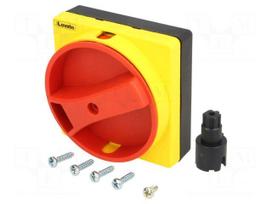 Knob | GA | Colour: red/yellow
