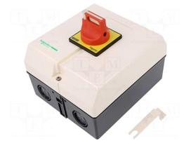 Main emergency switch-disconnector | Poles: 3 | flush mounting