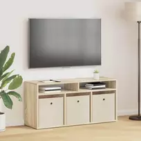 TV staliukas Žemas stalas su stalčių Sonoma ąžuolas 102 x 32 x 48,5 cm