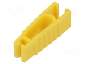 Fuse acces: extractor | Colour: yellow | Mat: polypropylene