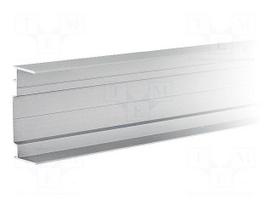 C-type surface mount housing | 2.1m | Colour: silver