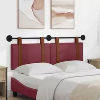 Kabantysis galvūgalis Vyno raudona 150 x 55 x 5 cm Antikinis PU