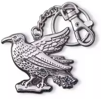 The Noble Collection Ravenclaw raktų pakabukas, varnas