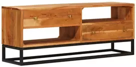 Televizoriaus spintelė su stalčių Natūrali 110 x 30 x 44 cm