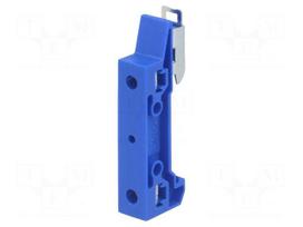 Mounting adapter | blue | DIN | Width: 11mm | polyamide | TS35