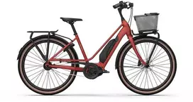 Helkama e-Aino 5-v sähköpyörä, S 48 cm, punainen