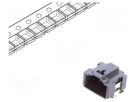 Connector: wire-board | Minitek MicroSpace | socket | male | PIN: 6