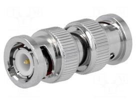 Coupler | BNC plug,both sides | straight | 50Ω | delrin (POM)