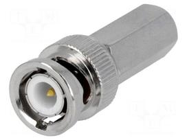 Plug | BNC | male | straight | BT2003,PSF1/8M,RG304,RG6,URM68 | 6.5mm