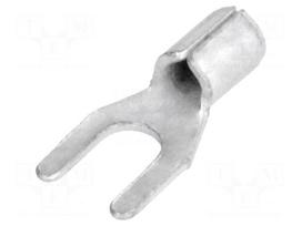 Fork terminal | M3,5 | 1.5÷2.5mm2 | crimped | for cable | tinned | 3.7mm