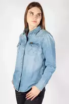 Džinsiniai marškiniai WRANGLER