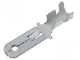 Terminal: flat | 6.3mm | 0.8mm | male | 2÷3.5mm2 | crimped | for cable