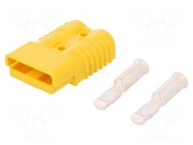 Plug | wire-wire | SB175 | hermaphrodite | PIN: 2 | for cable | crimped