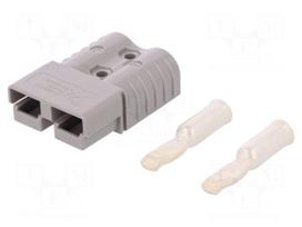 Plug | wire-wire | SB120 | hermaphrodite | PIN: 2 | for cable | crimped