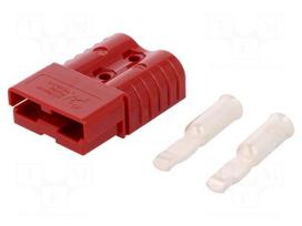 Plug | wire-wire | SB120 | hermaphrodite | PIN: 2 | for cable | crimped