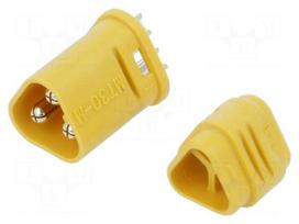 Plug | DC supply | MT30 | male | PIN: 3 | for cable | soldered | 15A | 500V