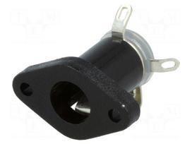 Socket | DC supply | male | 6/1,98mm | soldering | 3A | 34VDC | straight