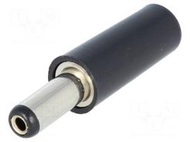 Plug | DC supply | female | 5,5/2,1mm | 5.5mm | 2.1mm | for cable | 14mm