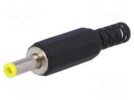 Plug | DC supply | female | 4/1,7mm | 4mm | 1.7mm | for cable | 10mm
