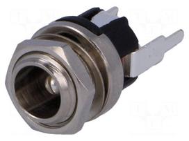 Socket | DC supply | male | 5,5/2,1mm | 5.5mm | 2.1mm | 9mm | THT | straight