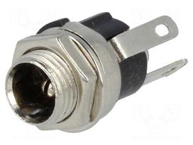 Socket | DC supply | male | 5,5/2,1mm | 5.5mm | 2.1mm | 9mm | soldering