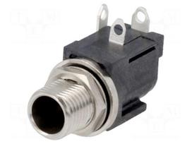 Socket | DC supply | male | with on/off switch | on PCBs | THT | 11A