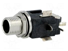 Socket | DC supply | male | with on/off switch | on PCBs | SMT,THT