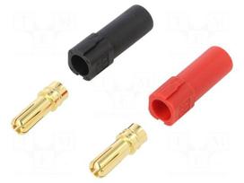 Plug | DC supply | XT150 | male | PIN: 2 | for cable | soldered | 60A | 500V