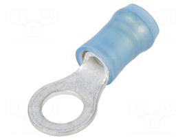 Ring terminal | M5 | Ø: 5.3mm | 1÷2.5mm2 | crimped | for cable | tinned