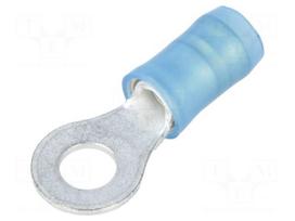 Ring terminal | M4 | Ø: 4.17mm | 1.25÷2mm2 | crimped | for cable | tinned