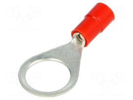 Ring terminal | M10 | Ø: 10.4mm | 0.25÷1.5mm2 | crimped | for cable