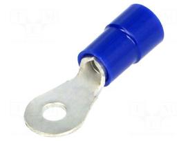 Ring terminal | M3 | Ø: 3.2mm | 1.5÷2.5mm2 | crimped | for cable | tinned