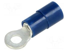 Ring terminal | M3 | Ø: 3.2mm | 1.5÷2.5mm2 | crimped | for cable | tinned