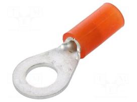 Ring terminal | M5 | Ø: 5.3mm | 0.5÷1.5mm2 | crimped | for cable | tinned