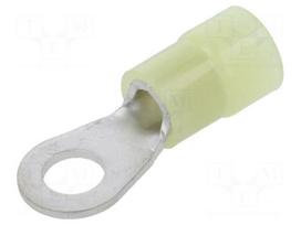 Ring terminal | M5 | Ø: 5.3mm | 2.5÷6mm2 | crimped | for cable | tinned