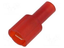 Terminal: flat | 4.8mm | 0.5mm | male | crimped | for cable | insulated