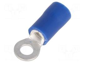 Ring terminal | M3 | Ø: 3.2mm | 1.5÷2.5mm2 | crimped | for cable | tinned