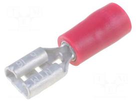 Terminal: flat | 4.8mm | 0.5mm | female | 0.75÷1.25mm2 | crimped