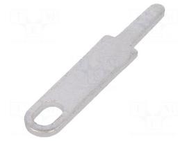 Solder lug | THT | brass | tinned