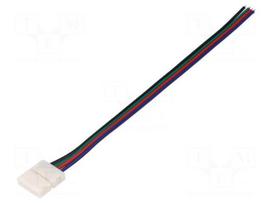 Terminal | Connector: for LED stripes | PIN: 4 | snap-on