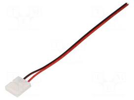 Terminal | Connector: for LED stripes | PIN: 2 | snap-on