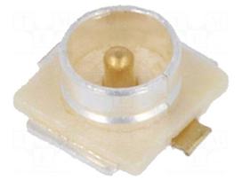 Connector: U.FL (IPX/AMC) | socket | 50Ω | SMT | male
