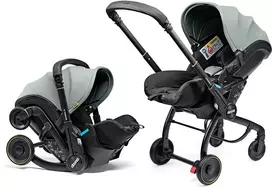 Automobilinė kėdutė - vežimėlis Doona X, 0-13 kg, Dusty Sage