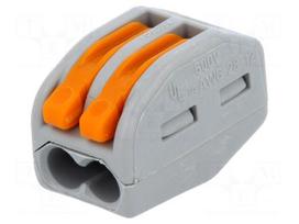 Installation quick splice | 222 | spring clamp | 0.08÷2.5mm2 | 400V