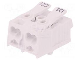Splice terminal: installation | ways: 2 | 0.5÷2.5mm2 | 450V | 24A
